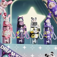 【🇲🇾Ready stock】750ml Tritan Water Bottle Kids Botol Air Double Drinking Two Way Drink Cute Character