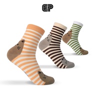 ORO Kids 3 Pairs Kitten Collection Socks — WA-A-6 (ABC)