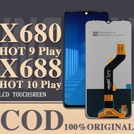 LAYAR CODE C46J ORIGINAL LEMLCD INFINIX HOT 9Play HOT 1Play HOT 11Play X68 X688 X688B X688C ORIGINAL