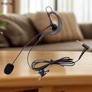 [Bogr] 1Pcs Ear Hanging Type Referee Earphone 3.5mm/Type-C Interface For V6 Pro+ Motorcycle Helmet  