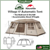 CampBoost NATUREHIKE Village 17 Automatic Tent Khemah Camping Waterproof Camping tent Camping Kemah 