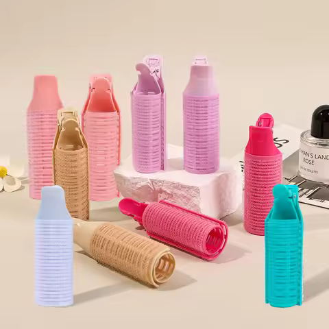 2pcs Lazy Duckbill Clip Hair Curlers Plastic Blowout Air Bang Curlers Hair Root Fluffy Overnight Hea