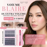 MATA [BUNDLING] LASHTIFIC False Eyelashes VOLUME RUSSIAN Blaire Individual Lashes Cluster Lash Fake 