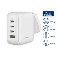 First Champion - GaN 100W USB-C 快速充電器 UTC4100PD3C - with USB-C PD + USB-A QC