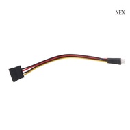 NEX 4Pin Male to 15Pin Female Adapter Conversion Hard Drive Power Cable Cord 23cm 9 06in