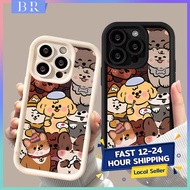Painter puppy For iphone 13 Pro Max 11 12 13 14 15 Pro Max xr xs Max 7 8 Plus iPhone 13 Pro Max sili