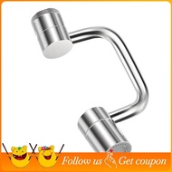 Flexiflow 1080°Rotatable Faucet Aerator, Rotating Faucet Extender, U Shape Faucet Extender for Bathr