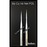 FOL PATTERN BRUSH SET + Fol Paint Brush