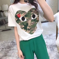CDG PLAY Army Screen Printed T-shirt