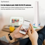 Dyfidvdo1 4G LTE External Antenna Indoor Antenna 29dBi SMA Male CRC9 TS9 Connector With Dual 2M Meter Extension Cable for Router Modem A