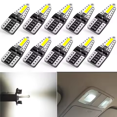 10x W5W T10 Car Led Light 192 168 Led bulbs For Nissan Qashqai J11 J10 Teana J31 Pathfinder Leaf Alm