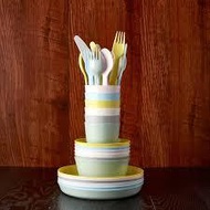 Children Plastic Plate/Bowl/Cup/Cultery Set, IKEA