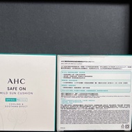 AHC Centella Asiatica Pure Physical Cooling Sunscreen Cushion 25g SPF50+/ PA++++ Base Makeup Powder 