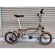 3SIXTY Folding Bike 2022 Tri Fold M bar & Sturmey Archer 6 speed