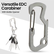 Minimalist Stainless Steel Carabiner EDC Tool Kit for Camping