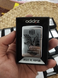 ZIPPO USA CHÍNH HÃNG MỸ CHỦ ĐỀ ĐẠI BÀNG MỸ- ZIPPO BẠC CAO CẤP