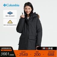 Columbia哥伦比亚户外女子防水650蓬连帽奥米金点热能羽绒服WR2514 010 M(160/84A)