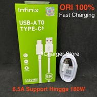 Infinix Type C 6.5A USB Fast Charging Cable Code 060 USA A To Type C 1 Meter