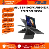 ASUS LAPTOP (BR1100FK-ABP0423R) Celeron N4500/ 4GB RAM/ 128G eMMC/ 11.6" HD/ 1 YEAR ON-SITE