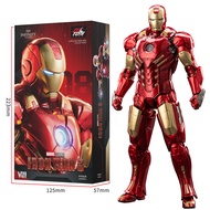 Marvel Avengers ZD Toys Iron Man MK3 MK1 MK6 MK7 MK5 Tony Stark Iron Patriot War Machine Action Figu