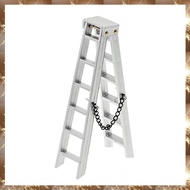 (O I Q B)1/10 Scale Accessories Mini Folding Ladder for 1:10 RC Crawler Car TRX4 SCX10 AXI03007 ,100