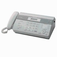 New Panasonic KX-FT 933 fax machine, silver color, thermal paper
