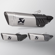51mm Universal Motorcycle exhaust Muffler Carbon cover 51mm pipe Z400 R7 aerox nvx155 ninja400 z900 