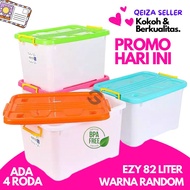 GRATIS ONGKIR! Container Box  82 LITER /  85L / 130 Liter (CEK GAMBAR) Besar Kuat Tebal Tahan Bantin