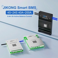 JKBMS JIKONG Smart BMS With BT APP RS485 CAN 1A 2A Active Balance For 2S~24S Lifepo4 Li-Ion LTO Batt