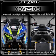 For LONGJIA XDV250Si xdv250si XDV 250si headlights tail lights instrument film transparent protectiv