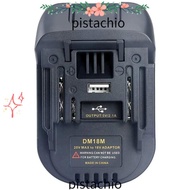 PISTACHIO Battery Adapter, 20V 18V Battery Converter, Accessories Battery Charging Universal DM18M P