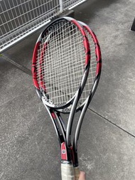 日本購入男女啱用 federer Wilson K factor size one 95 tennis racket  grip 2, 310g, 95 sq in, 16x 18 pattern 網