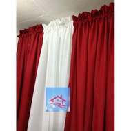 Rod Pocket Curtain "non-ring"US Katrina Plain 5FT/6FT/7FT-lowest price(Direct Supplier)
