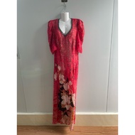 Chiffon ao dai size L N84, E72