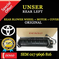 TOYOTA UNSER ORIGINAL DENSO ND REAR LEFT BLOWER WHEEL + MOTOR + COVER SET (CAR AIRCOND) (BELAKANG KI
