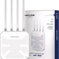 Wavlink Dual 2.4GHz 5GHz Kalis Air Jarak Jauh Wireless AP Router Luar Ruangan WIFI7AX3000
