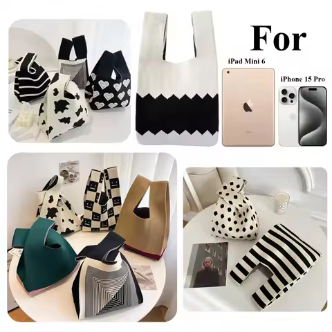 For iPad mini Bag for Kindle Paperwhite iPhone Xiaomi 6 7 8 inch Tablet Kobo Ebook Powerbank Camera 