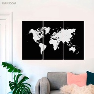 KAYU HIASAN DINDING World Map Wall Decoration Living Room Display Bedroom Decoration Wooden Poster w