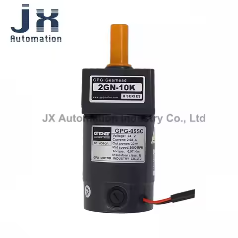 GPG 12V/24V 30W DC Motor GPG-05S+2GN12.5K