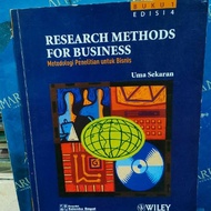 Original BOOK RESEARCH METHODS FOR BUSINESS RESEARCH METHODOLOGY FOR BUSINESS BOOK 1 EDITION UMA SEK