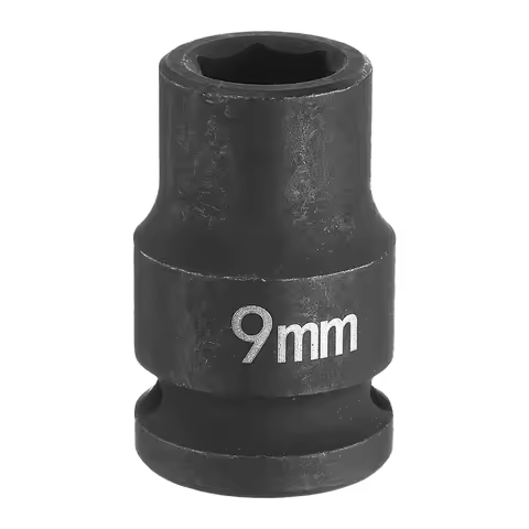 Deep Impact Socket 3/8" Square Drive by 6/7/8/9/10/11/12/13/14mm Metric 6 Point Socket 30mm Long Ind