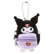 SANRIO - Kuromi 日版 背包造型 散紙包 零錢包 掛飾 鎖匙扣 鑰匙扣 戶外 便攜 可洛米 庫洛米