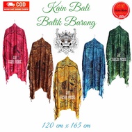 Kain Bali Pantai/Kain Bali Motif Batik Barong/Kain Bali Halus & Lembut