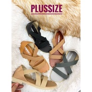 Prettyfeet MIA Plus Size Women Sandal - Sandal Perempuan - Size 41 to 45 (Ready Stock)