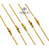 AIHUA Rantai Tangan Matahari Bajet Emas 916 Ori