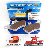 FRONT BRAKE PADS H5 CERAMIC BRT MIO OLD SPORTY OLD MIO SOUL