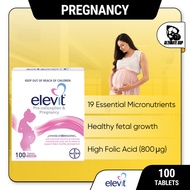 Elevit, Pre-conception & Pregnancy Multivitamin, High Folic Acid, Iron & Iodine Support, Baby’s Deve