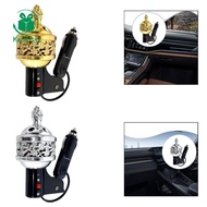 Kesoto Electric Incense Burner Iron Creative Diffuser Car Scent Holder for Vehicle Interior Decor