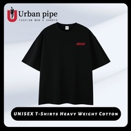 URBAN PIPE YH05 Unisex Oversized Tee | M-3XL | 230g Cotton | Logo Print | Korean Hiphop Summer Stree