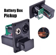 BOX HOLDER 9V LC-5 KOTAK HOLDER CASING BATERAI PICKUP GITAR AKUSTIK